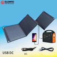 do sistema residencial das energias solares de 18v 24v Power Pack portátil dobrável 60W 80W 100W 120W do painel solar