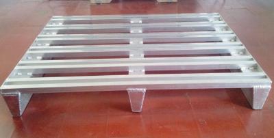 Aluminum alloy pallet, single-faced aluminum pallet for storage and transfer