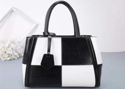 Famous Brand Contrast Color Grid Platinum Bag , Women ' S Over Shoulder Handbags