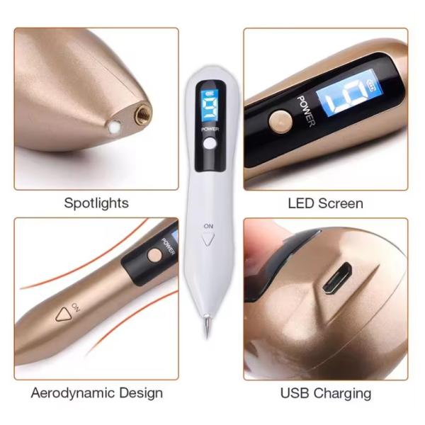 9 Nivel de velocidad Eliminación de lunares Cuidado facial Lifting facial Fibroblast Pen de plasma