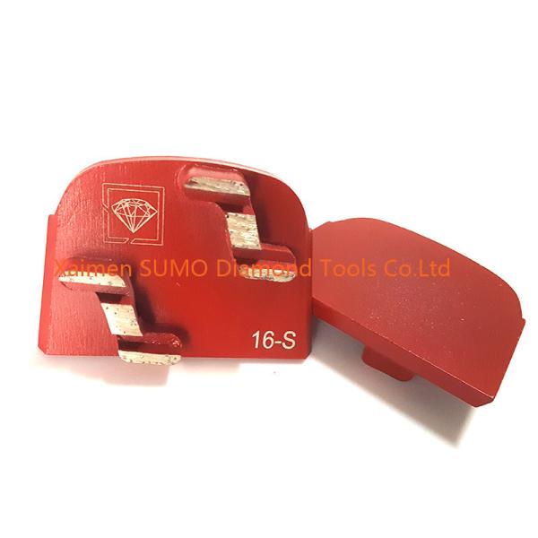 Z Seg Concrete Grinding Tools 10mm Height Segment Long Life Span