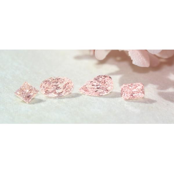 100% Carbon Lab Grown Pink Diamonds Man Made Synthetic Diamond