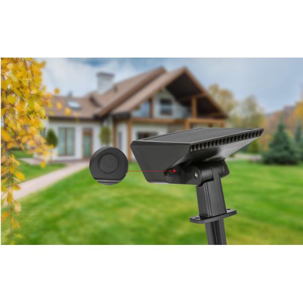 16 LED Solar Landscape Spotlights,IPX7 Waterproof Solar Powered Wall Lights