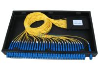 Caixa terminal ótica montada cremalheira da fibra da caixa do divisor do PLC de 19 polegadas