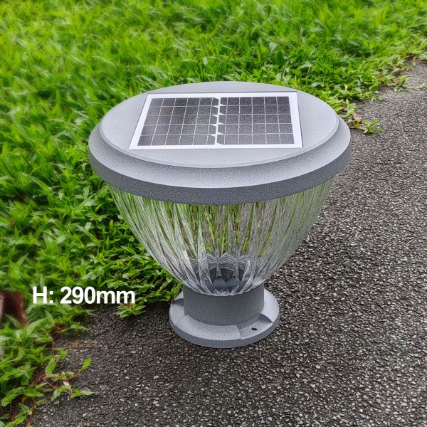 IP65 Waterproof Solar Powered Garden Lawn Pillar Lights Solar Lights For Outside