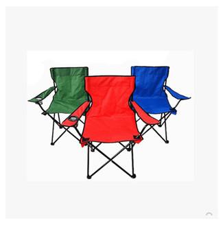 marque légère logo marque portable pliable en métal chaise de plage en tissu oxford