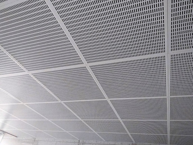 Perforated False Ceiling Aluminium Panels