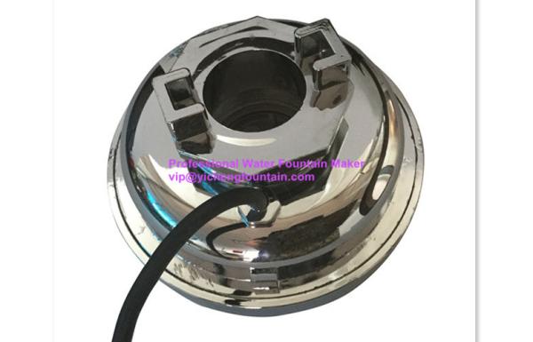 Donut Type 3.6W AC12V Underwater Led Fountain Lights Plastic With Chrome