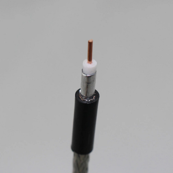 Video Low Loss 75 Ohm Coax To Rj45 , Polyvinyl Chloride 100 Feet Coaxial Cable