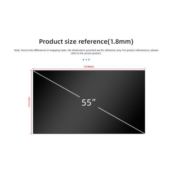 Bright LCD Video Walls Ultra Narrow Bezel Display 1.8mm 55 Inch