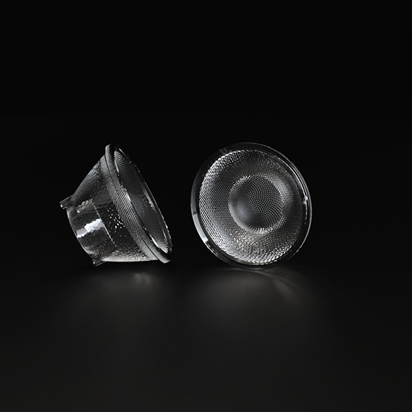 DOB LED Optic Lens with 37 Degree Beam Angle PC Material for Hotel Recessed Light 88% Efficiency