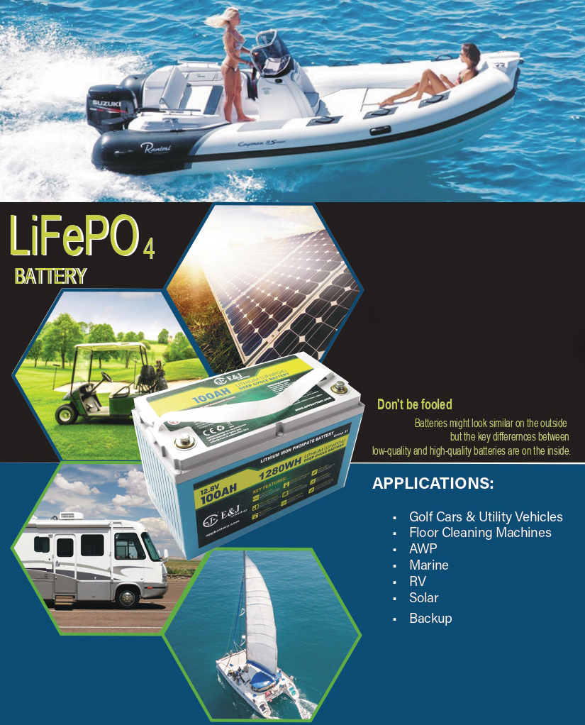 High Capacity BT LiFePO4 Lithium Ion Battery Pack 12V 100Ah 4S Unlimited Parallel Support