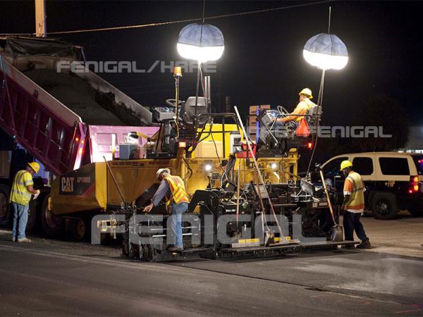 Balões do diodo emissor de luz do tripé de 240VAC 500W raio de até 100 medidores
