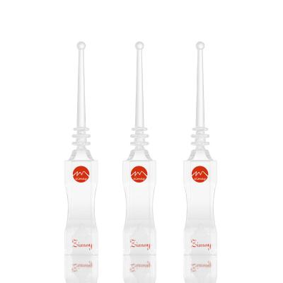 Mini Plastic Empty Ampoule Bottle, garrafas vazias do soro da cara 1ml
