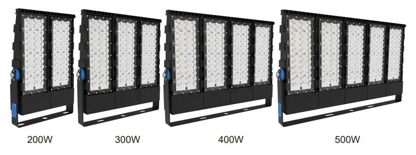 Narrow angle LED Stadium Light IP67 Outdoor Waterproof 200W 300W 400W 500W