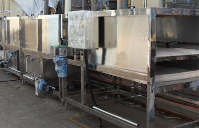 Pure Water Piston Filling Machine Bottle Cooling Sterilizer 36℃-40℃ 15000BPH For 500ml Plastic Bottled Juice