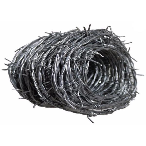 Cables de alambre de púas galvanizados y sumergidos en caliente para cercas de seguridad y ganado