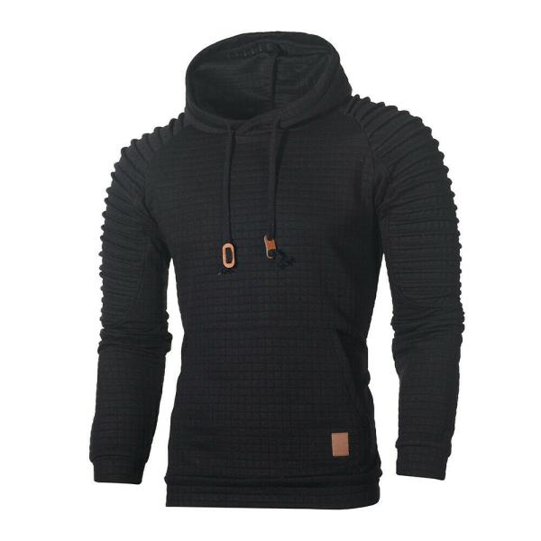 Hoodie 100 хлопок тяжеловесный вышил Hoodies людей случайным