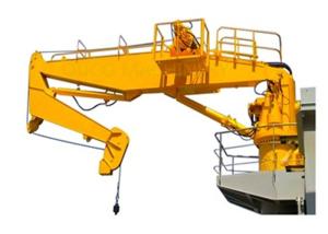 Offshore Hydraulic Telescopic Knuckle Boom Marine Deck Crane