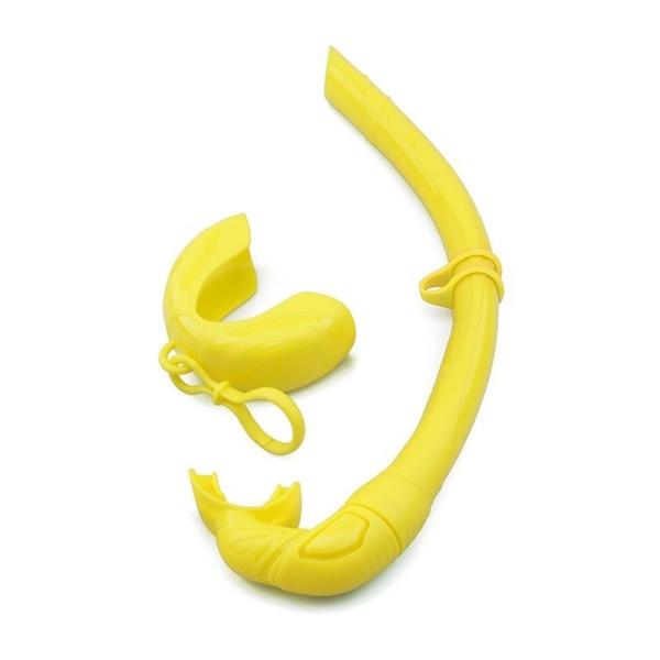 Foldable Roll Up Hard Shell Swimming Goggles Breathing Tube Snorkeling Breathing Tube