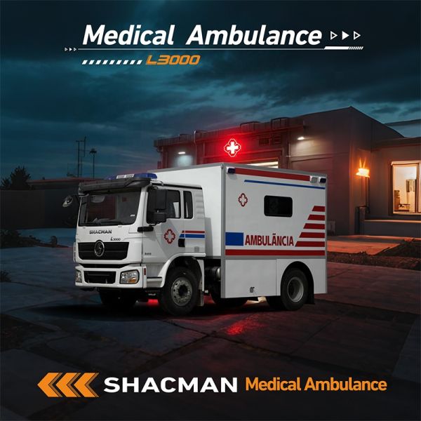 Ambulance Transfer Vehicle Medical Van Isolation Patient Transport Ambulance Vehicle with Basic Devices