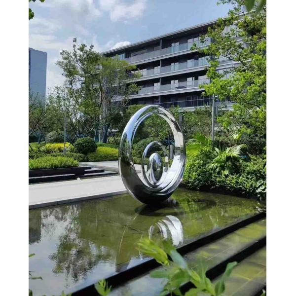Contemporary Outdoor Abstract Metal art Landscape Sculpture