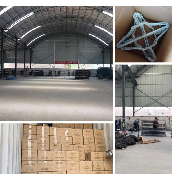 Dry cleaner 1.9mm Laundry Wire Hanger Customized Color Electrostatic Spraying