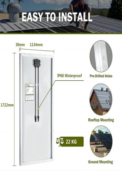 410W-430W Jinko Tiger Neo N Modulos fotovoltaicos solares monofaciais 54HL4- ((V)