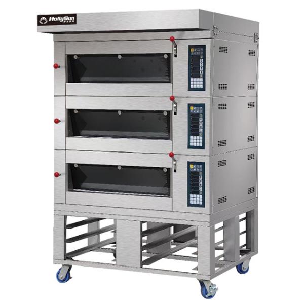 Capacidade Equipamento de cozimento elétrico 6 bandejas Forno comercial 20,7kw Potência 380V 50HZ