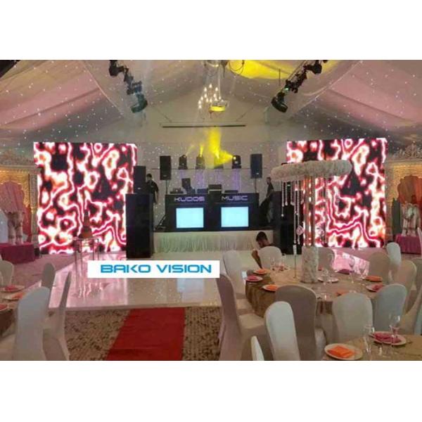 Convenient Transport and Space Saving Flexible Led Curtain Display with Foldable Modules