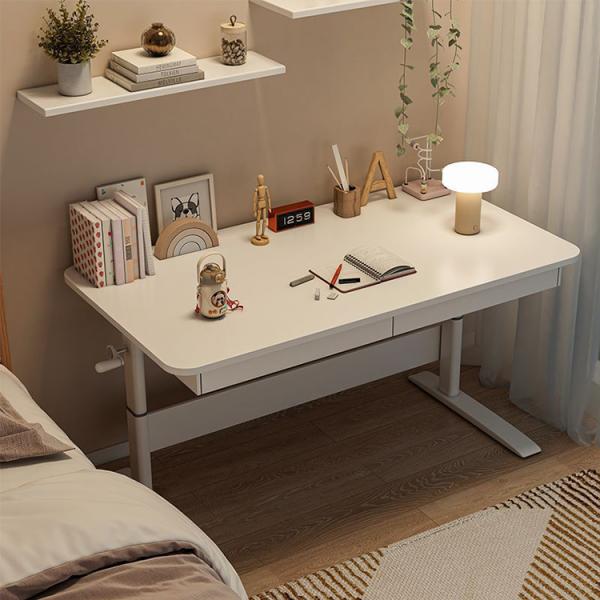 Малый офисный столик для кофе многофункциональный белый стол с хранилищем