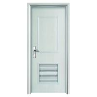 Juye WPC porta de vidro portas interiores impermeável e resistente ao fogo para banheiro
