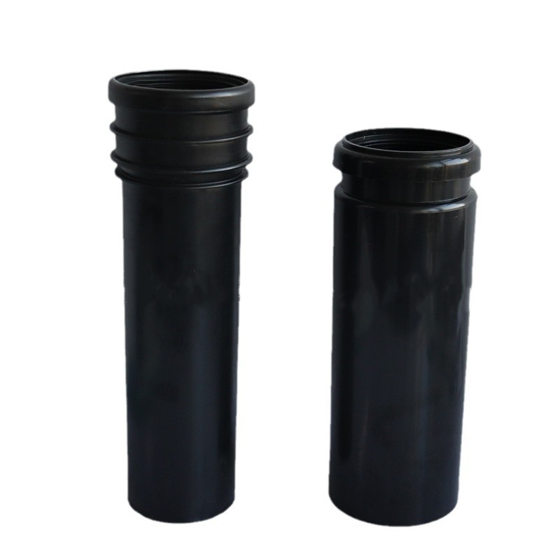 Hidden Water Tank Accessory, The Sewage Elbow Pipe Was Straightened And Then The D90 To 110 Pipe Was Changed For PVC Wall Drainage, And Then A 90 To 90 HPDE Pipe Was Used.