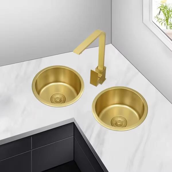 Modern Design Stainless Steel Handmade Undermount Single Bowl Kitchen Sink with One Hole