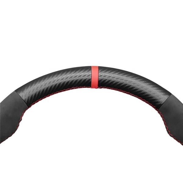 Mewant carbon fiber plus vegan suede steering wheel cover for Holden Commodore  Astra Calais 2018-2020 car interior accessories