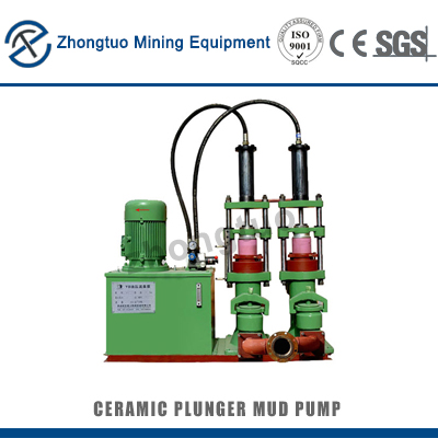 0.1-2.5Pma Pressure Hydraulic Cylinder Piston Plunger Mud Pump for Porcelain Industry