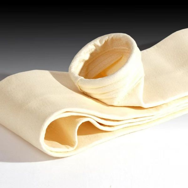 Needle Punched Polyester PPS Nonwoven Filter Cloth Bag