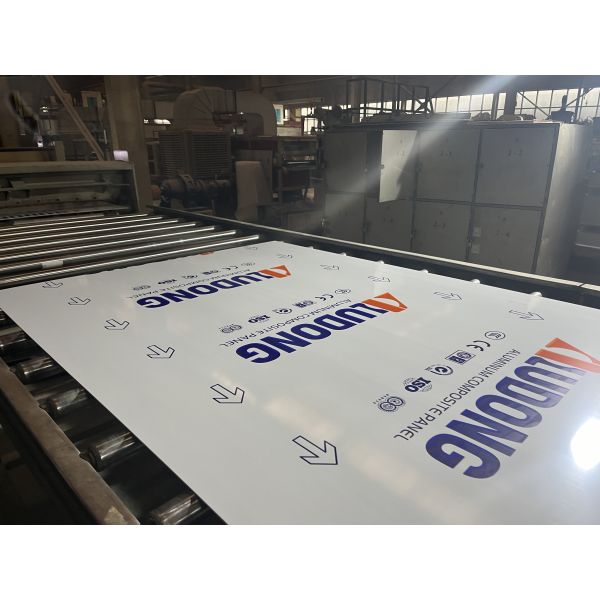 FR A2 Class PVDF Coated Fireproof ALUDONG Aluminum Composite Panel 4mm Thickness for Buildings