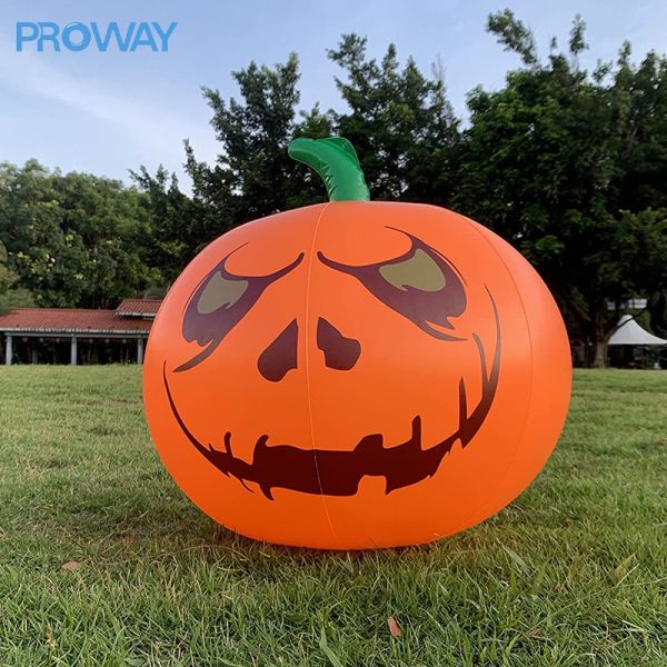 Inflatable Witch Halloween Decoration: Full Body Spooky Decor Model—Blue & Green, Portable Holiday Display for Halloween Parties