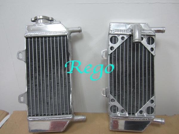 Custom Aluminum Motorcycle Radiator Replacement For 2004 - 2007 HONDA CRF250R/X