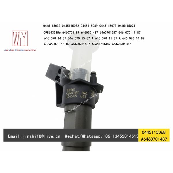 Bosch Genuine and New Fuel Piezo Injector 0445115068, 0445115069, 0445115032, 0445115033, 0445115074, A6460701187, A6460