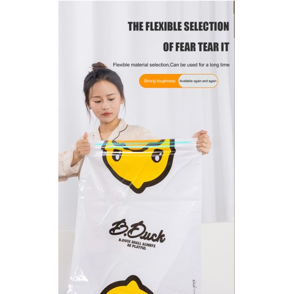 Bolsa de almacenamiento de mantas plegables para viajes y organización del hogar Material de PVC