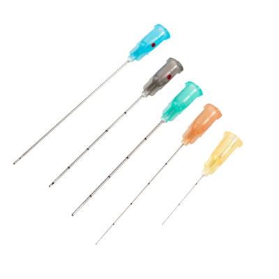 16G-30G Blunt Tip Micro Cannula with Hypodermic Needle for Dermal Fillers