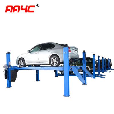 Wheel Aligner 8000 Lb Four Post Parking Lift Car Lift For Home Garage 1700mm
