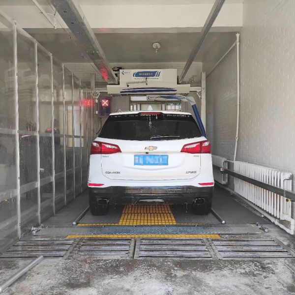 Qingdao Risense 360 Full Automatic Car Wash Equipment Touch Free Car Wash with air Dryer and lava Shampoo
