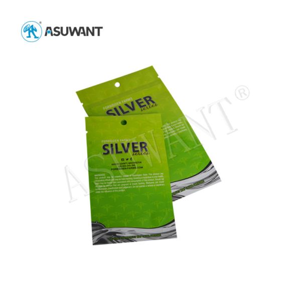 3 - Side Sealed Laminated Smell Proof Zip Lock Bag Custom Printing For Weed