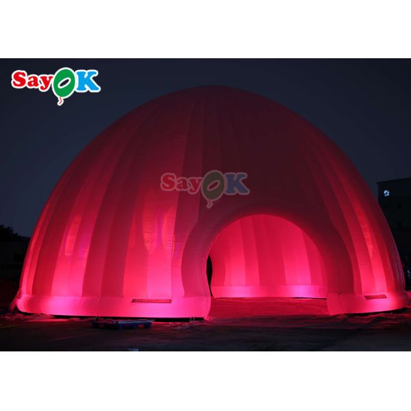 Inflatable Air Tent Event Inflatable Dome Marquee Igloo With LED Inflatable Yard Tent