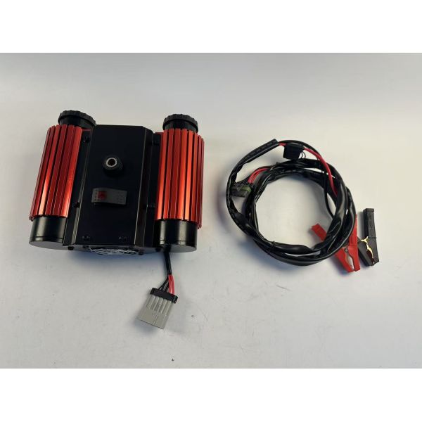 Twin Cylinder Heavy Duty Air Compressor for 4WD Trucks