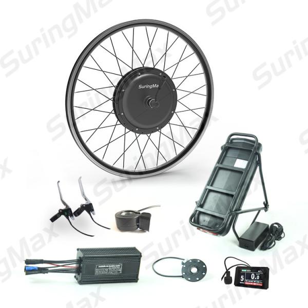 500 Watt Gearless Fat Bike  Hub Motor , 48v Fat Bike Electric Motor Kit