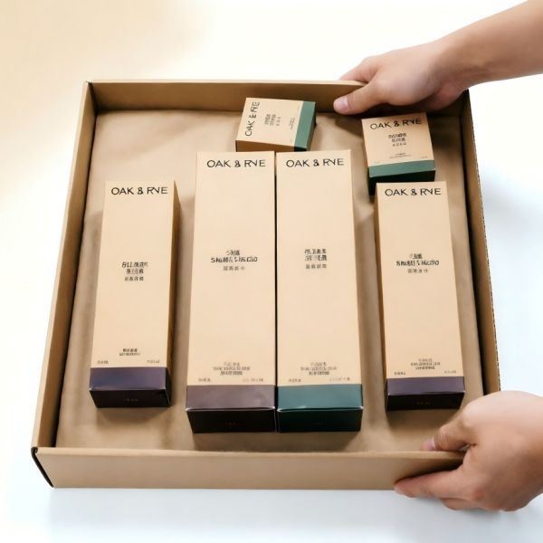 Skincare Honeycomb Box  Lotion Bottles  Custom Cardboard Boxes For Serums